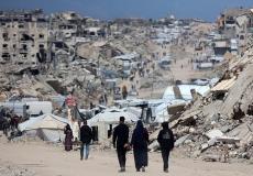 الدمار في غزة - تعبيرية