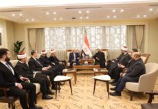 وفد القيادات الدينية يبحث مع وزير الأوقاف المصري التعاون المشترك وحماية المقدسات 