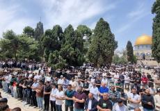 صلاة الجمعة في المسجد الأقصى