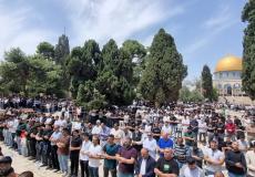 صلاة الجمعة في المسجد الأقصى