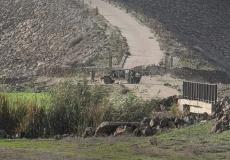 قوة إسرائيلية أثناء توغلها في ريف القنيطرة (سانا)