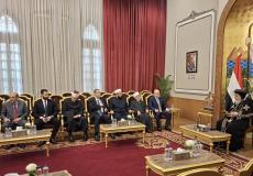 وفد القيادات الدينية الفلسطينية يبحث مع البابا تواضروس في القاهرة أوضاع القدس 