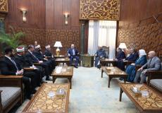 وفد القيادات الدينية مع شيخ الأزهر