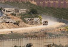 مركبة عسكرية للجيش الإسرائيلي في جنوب لبنان