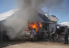 القصف على غزة - أرشيف