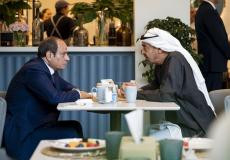 بن زايد والسيسي يبحثان العلاقات والتطورات الإقليمية