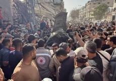 قصف إسرائيلي استهدف سيارة وسط مدينة غزة