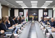 جلسة الحكومة الفلسطينية اليوم
