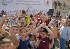 ألعاب وألوان وفرح.. مبادرة لـ"بيت مال القدس" تعيد أجواء العيد لأطفال القدس