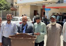 مؤتمر صحفي لوزارة الأوقاف في غزة
