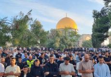 صلاة عيد الأضحى في المسجد الأقصى