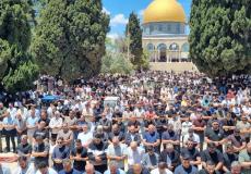 صلاة الجمعة في المسجد الأقصى