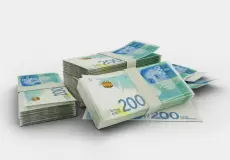 أوراق نقدية فئة 200 شيكل