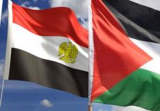 أعلام فلسطين ومصر
