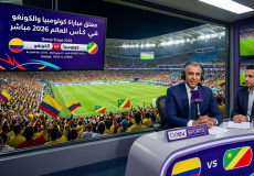 معلق مباراة كولومبيا والكونغو في كأس العالم 2026
