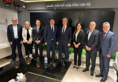 لجنة إدارة غزة تبحث مع وفد سلوفيني