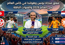 معلق مباراة تونس وهولندا في كأس العالم 2026
