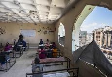 مدرسة في قطاع غزة