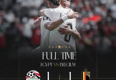 ملخص مباراة مصر وبلجيكا في مونديال 2026