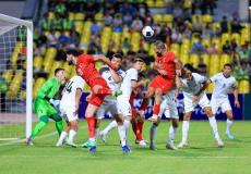 منتخب فلسطين يتعادل سلبا مع قرغيزستان