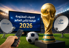 تردد القنوات المفتوحة الناقلة لكأس العالم 2026 على نايل سات وعرب سات
