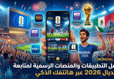 أفضل التطبيقات والمنصات الرسمية لمتابعة كأس العالم 2026 عبر هاتفك الذكي
