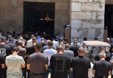 70 ألفا يؤدون صلاة الجمعة في المسجد الأقصى