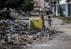 الخط الأصفر في غزة - تعبيرية