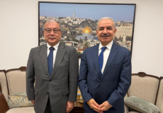 اشتية يطالب اليابان بإنجاح الانتخابات الفلسطينية
