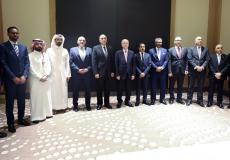 مصطفى يطلع السفراء العرب في باكو على مستجدات الأوضاع