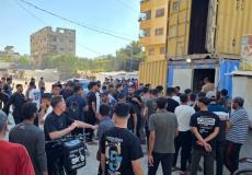 قصف إسرائيلي في مخيم النصيرات