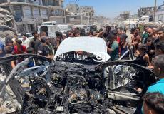 14 إصابة بينها حالتان خطيرتان إثر استهداف إسرائيلي لمركبة وسط غزة