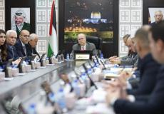 اجتماع مجلس الوزراء الفلسطيني