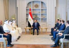 السيسي ورئيس الوزراء القطري يؤكدان ضرورة تنفيذ اتفاق وقف الحرب في غزة
