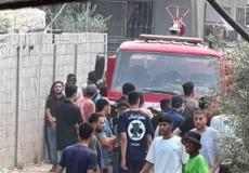 من مكان استهدف الشهيد في دير البلح