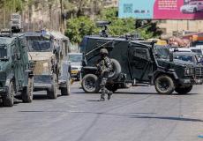 قوات الاحتلال في قلنديا