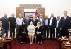 رئيس وأعضاء مجلس بلدية جنين