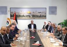 اجتماع حسين الشيخ مع محافظي المحافظات الشمالية