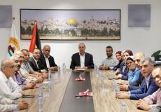 لقاء الشيخ مع الاتحاد العام للمعلمين الفلسطينيين