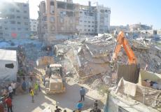 التنمية الاجتماعية بغزة تحمّل الاحتلال مسؤولية ضحايا المبنى المنهار