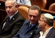 بن غفير وكاتس ونتنياهو