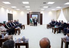 الرئيس عباس يستقبل رؤساء البلديات والمجالس المحلية لمحافظة القدس