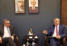 وزير الأشغال يبحث مع "UNDP" مستجدات العمل والتدخلات القائمة في قطاع غزة