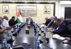 مصطفى يستقبل وفدا من الأغوار الوسطى