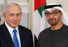 محمد بن زايد وبنيامين نتنياهو