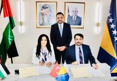 توقيع مذكرة تفاهم مع جامعة سراييفو بالبوسنة والهرسك لدعم طلبة فلسطين
