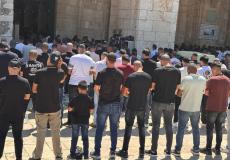 صلاة الجمعة في المسجد الأقصى