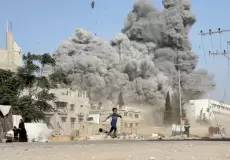 القصف الإسرائيلي على غزة - أرشيف