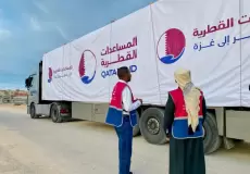 المساعدات القطرية لقطاع غزة
