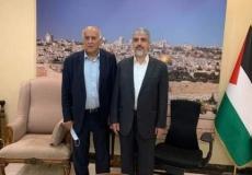 حماس ترفض اتهامات الرجوب لخالد مشعل وتعدّها "منافية للجهود الوطنية"